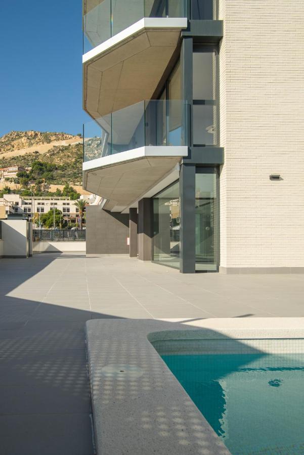 Modern Sea Front Jacuzzi Blue Sky Leilighet Alicante Eksteriør bilde
